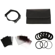 Image of Complete ND 2 4 8 16 Filter Kit for Cokin P + Holder + 9 x Adapter Rings