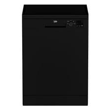 Image of Beko DVN04320B Freestanding Dishwasher 13-Place Black Quick&Shine 58-min