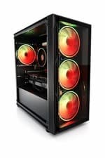 Image of RTX 3050 Gaming PC Ryzen 5 5500 16GB RAM 1TB Storage WiFi RGB Windows 11