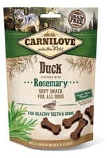 Image of Carnilove Semi Moist Dog Treats Snacks Duck with Rosemary 200g Grain Free