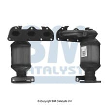 Image of For Skoda Fabia 6Y2 1.2 Genuine BM Cats Type Approved Catalytic Converter