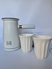 Image of White Hotel Chocolat Velvetiser Hot Chocolate Machine -  With Two Cups