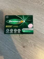 Image of Berocca Boost Energy Vitamin Tablets 20 Tablets Acerola Cherry Flavour