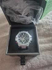 Image of Casio G-Shock Chronograph Black Wristwatch - GST-B100D-1AER