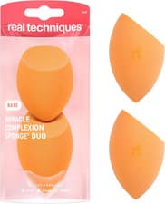 Image of Real Techniques Miracle Complexion Sponge for Liquid & Cream Makeup, 3-Point Des