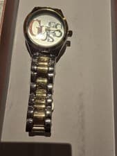 Image of Guess two toned wrist watch 