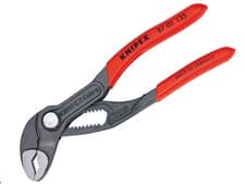 Image of Knipex 87 01 125 Cobra® Mini Waterpump Pliers PVC Grip 27mm Capacity 125mm Long