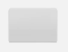 Image of Modern High Gloss White Acrylic Front Bath Panel and End Bath Panel 1700mm