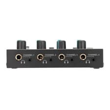 Image of `US AMP‑14II 4 Channel Headphone Amplifier Compact 4 Way Stereo Headphone Amp BL