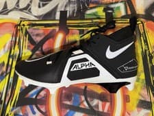 Image of Nike Alpha Menace Pro 3 Mid Black Football Cleats DH3292-001 Men’s Size 11 Bin 5