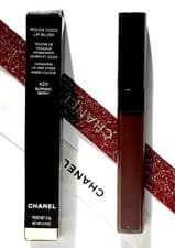 Image of Chanel Rouge Coco Lip Blush Hydrating Lip And Cheek Sheer Colour 420 Burning Ber