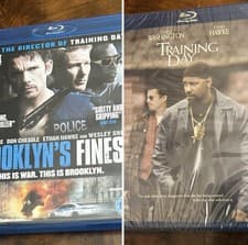 Image of Training Day (2001) NEW SEALED / Brooklyn’s Finest (2009) Used VG Ethan Hawke 