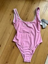 Image of French Connection Pink One Piece Swimsuit In Size Small