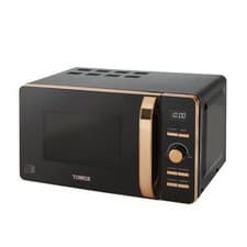 Image of Tower T24021 20L Digital Solo Microwave 800w In Black And Rose Gold