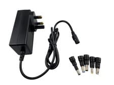 Image of UK for 12V 3A 3000mA Mains AC-DC Switching Adaptor Power Supply 5.5mm x 2.1/2.5