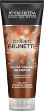 Image of John Frieda Brilliant Brunette Colour Vibrancy Shampoo, Moisturising and Smoothi