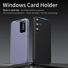 Image of Smart View Wallet Case for Samsung Galaxy S24 25 26 Ultra Book Folding Cover