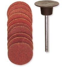 Image of PROXXON 18mm Sanding Discs With Arbor 28982 From RDGTools