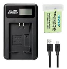 Image of 1 XCanon NB-13L Replacement Battery 1250mAh with USB Charger PowerShot G7 X/G5 X