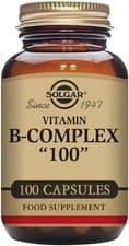 Image of Solgar Vitamin B-Complex "100" Extra High Potency Vegetable Capsules - Pack of 1