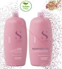 Image of Alfaparf Semi Di Lino Moisture Nutrive Shampoo 1000ml & Conditioner 1000ml