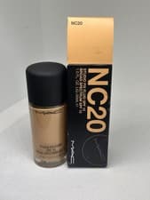Image of Mac Studio Fix Fluid SPF15 Foundation NC20 💯 authentic BNIB Rrp £34 old formula