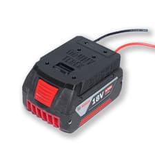 Image of Bosch 18V Battery Adapter w/ Cables for Li-ion Battery DIY Dock Power Connector