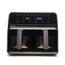 Image of Health Kick 8L (2x4.0L) Digi-Touch LED Display Dual Air Fryer Grill/Bake/Steam