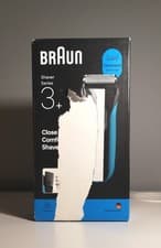 Image of Braun Series 3+ 3040S Electric Shaver, Precision Trimmer, SEALED - damaged box