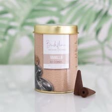 Image of Jumbo Vanilla Backflow Incense Cones 20pk | Elements | Meditation | Vegan