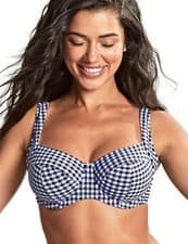 Image of 38E Panache Olivia Bikini Top Underwired Full Cup Womens Swimwear SW1722