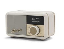 Image of Roberts Revival Petite 2 Portable Radio DAB Bluetooth 20 Presets Cream C Grade