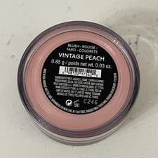 Image of Bare Minerals Loose Powder Blush VINTAGE PEACH 0.03 oz /0.85 g NEW