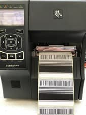 Image of Zebra ZT410 203dpi DT / TT Barcode Label Printer. New printhead!