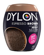 Image of Dylon Espresso Brown Dye Pod — Easy, Long-Lasting Fabric Dye for Machine Use