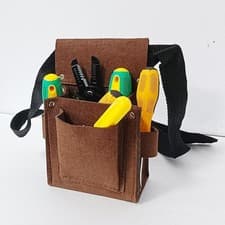 Image of Tool Waist Bag Multi Pockets Multipurpose Adjustable Waist Strap Utility Pouch
