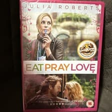 Image of Eat Pray Love DVD Movie Starring Julia Roberts - As New Sealed In Packet