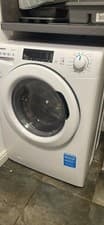 Image of Candy Smart CSW 4106TE/1 NFC Washer Dryer in white, 10kg capacity