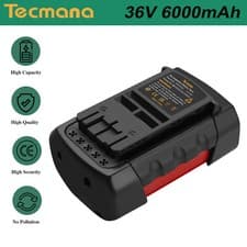 Image of 6.0Ah 36V Li-ion Battery for Bosch BAT810 BAT836 BAT840 GSA GSB GKS GBH 36 V-Li