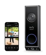 Image of Eufy E340 Security Video Doorbell Dual Cameras, 2K HD & Battery Pack+ 8GB Memory