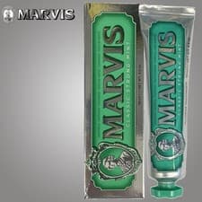 Image of Marvis Classic Strong Mint Luxury Italian Toothpaste 85ml BNIB UK STOCKIST