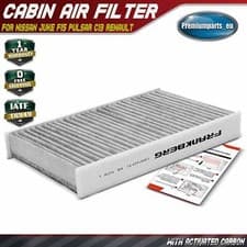 Image of Pollen / Cabin Filter Activated Carbon for Nissan Juke F15 Pulsar C13 Renault 
