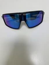 Image of Brand New Oakley Sutro Polished Black Frame Prizm Sapphire Lens With Case n Bag
