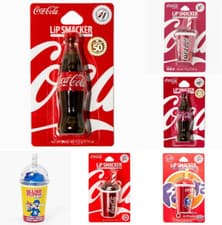 Image of Lip Smacker Cup or Bottle Lip Balm Coca Cola Fanta  and Jolly Rancher Slushbrand