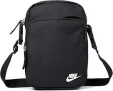 Image of Nike Heritage Crossbody Bag DB0456-010 Black Shoulder Gym Travel Festival Unisex
