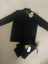 Image of Hugo Boss SL Tech / HL-Tech Slim Fit Stretch Track Jacket & Pants Tracksuit M/L 