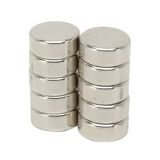 Image of Shaw Magnets - Neodymium Disc Magnets - 10 x 4mm - Pack of 10