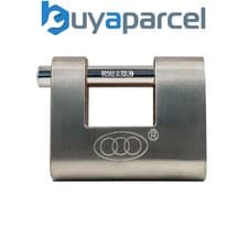 Image of Faithfull Brass Shutter Padlock 80mm FAIPLB80SHUT
