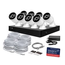 Image of Swann AdvancedX™ Wired 4K NVR Security Camera System CCTV SWNVK-16ADVANX8B