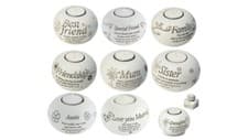 Image of Tea Light Holder Ceramic Sentimental Choice Friend Family Friendship Gift Boxed
